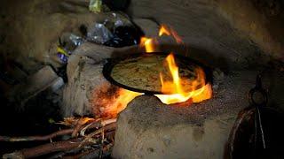 Meking of Bajra ki roti || Gujarat village life. India