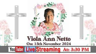 Funeral Service "Viola Ann Netto"