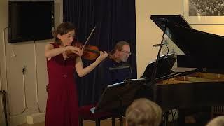 Schubert Sonatina in G Minor, D. 408, Neta Rudich and Emile Blondel