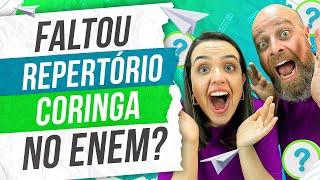 Faltou REPERTÓRIO CORINGA no ENEM? [Professor Noslen]