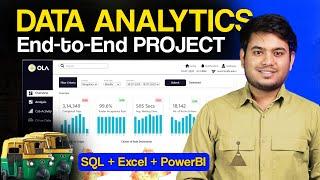 Ola Data Analytics End to End Project | Data Analytics SQL, Excel & PowerBI Dashboard Project