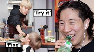 TAEHYUNG and JIMIN BICKERING