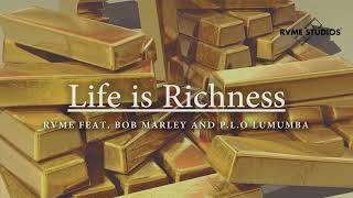 Life Is Richness - RVME feat  Bob Marley & P.L.O Lumumba