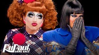 The Pit Stop S15 E14  | Bianca Del Rio & Raja Cut Up! | RuPaul’s Drag Race S15