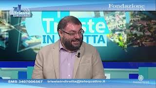 Alan Viezzoli intervistato da Umberto Bosazzi a "Trieste in diretta" del 16 giugno 2023