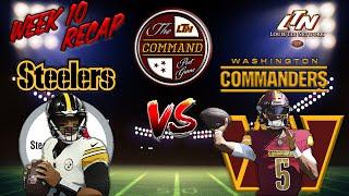 The COMMAND Post Game LIVE!  |  Steelers @ Commanders  | Week 10 |  Instant Postgame Analysis LIVE!