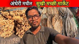 मुंबई मध्ये सुकी मच्छी मार्केट कुठे आहे बघाच एकदा  l Fish Market #fishmarket #fish #latestvideo