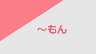 독학 일본어 [중고급 1] 19 〜もん