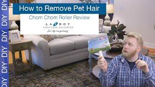 How to Remove Pet Hair from Furniture | Chom Chom Roller Review