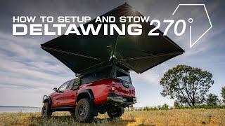 How To Setup and Stow Your 270 Degree Awning | Ironman 4x4