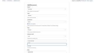Corporate Documents and Records