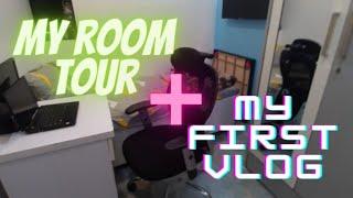 my room tour + my first vlog | ANAS K Vlogs official