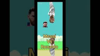 Messi Vs Ronaldo Flappy Bird #messi #ronaldo #shorts #flappybird  #gaming