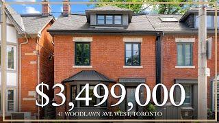 $3,499,000 - Beautifully Finished Home Ideal For Entertaining - 41 Woodlawn Ave West, Toronto