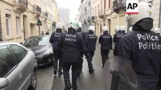 Protesters arrested at TTIP trade rally