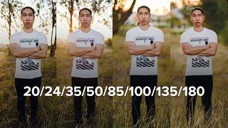 Comparing 8 Focal Lengths for Photography