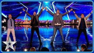 The Boyz will ROCK YOU with this pop medley! | Unforgettable Audition | Britain's Got Talent