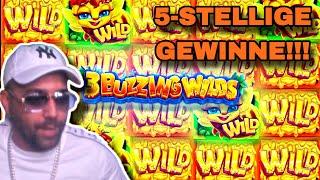  3 BUZZING WILDS MEGA WIN!! || Al Gear Kick Highlights