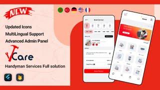 Service Booking Android app sourse code | make Service Booking app | how to open a handyman business