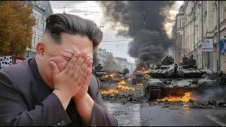 3 MINUTES AGO! North Korean Tank Convoy DESTROYED by Ukrainian AT Guided missile