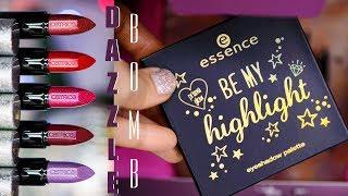 Праздничные НОВИНКИ  Catrice DAZZLE BOMB, Essence, Makeup Revolution, Sleek