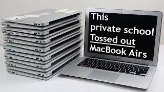 15 FREE MacBooks - School Tossed them out! - Lets fix them!