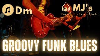 Groovy Funk Blues in D minor | Backing Track