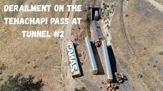 DERAILMENT ON THE TEHACHAPI PASS!