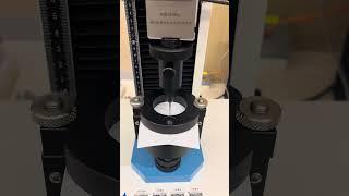 Universal Material Testing Machine Puncture Test Full Process | How strong is the material strength?