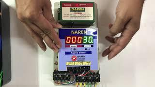 Naren 3 Phase 5 digit Cyclic Timer and PFR (Kannada Version)