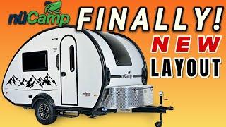 Perfect NEW Layout: 2025 nuCamp Tab 360 Teardrop Travel Trailer