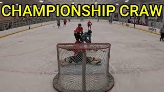 CHECKING FOR CHARITY CHAMPIONSHIP... *MIC’D UP* Go Pro Hockey Goalie