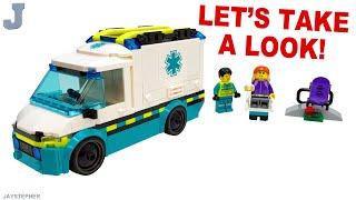 LEGO City2025 Emergency Ambulance 60451 Unboxing, Tour, & Review