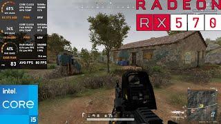 RX 570 4GB | PUBG - 1080p (tested in 2023)