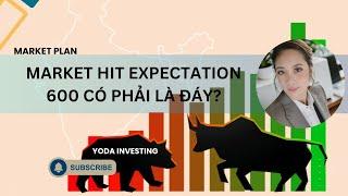 MARKET HIT EXPECTATION 600 CÓ PHẢI LÀ ĐÁY?