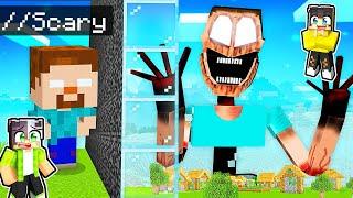 10 SANİYE VS 1 SAAT YAPI KAPIŞMASINDA //KORKU KOMUDU İLE TROLLEDİM  | Minecraft