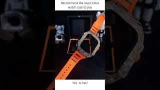 Apple Watch Ultra Carbon Fiber Integrated Modified Case #shorts