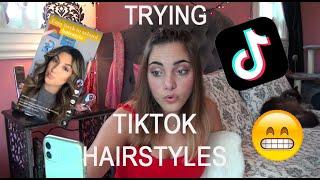 Trying TIKTOK Hairstyles :)