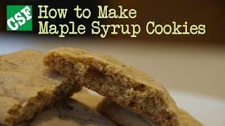 Maple Syrup Cookies