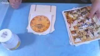 Вечный календарь с  часами  Наталья Блисс
