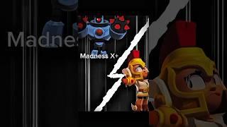 RoboBoss madness X+ vs Max player #recomendation #brawlstars #reels #бравлстарс #shorts#рекомендации