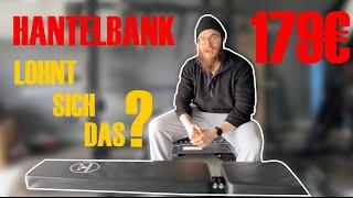 Verstellbare Hantelbank Stronggains WB1 NUR 179€ - Lohnt sich das?