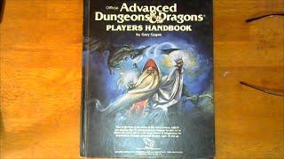 1st Edition AD&D Player's Handbook