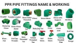 PPR Pipe Fitting Name & Working (Urdu/Hindi) II Plumbing Skills