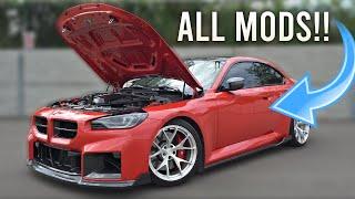 Full walkthrough of all the mods on the BMW G87 M2!  *Final Goodbye*