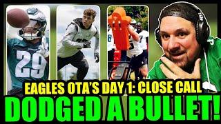 Eagles Avoid Disaster! Rookie Shows Off Brute Strength At Eagles OTA’S! He Needs To Stay Healthy!