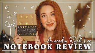 Amanda Rach Lee Dot Grid Notebook Review (Pen & Paint Test)