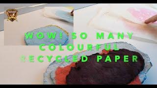 How to Make Handmade Paper from Recycled Materials