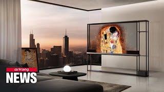 LG Electronics' transparent OLED TV wins award at CEDIA Expo