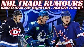 NHL Trade Rumours - Canucks & NYR Trades? Ehlers Future in Montreal? USHL Emergency Meeting